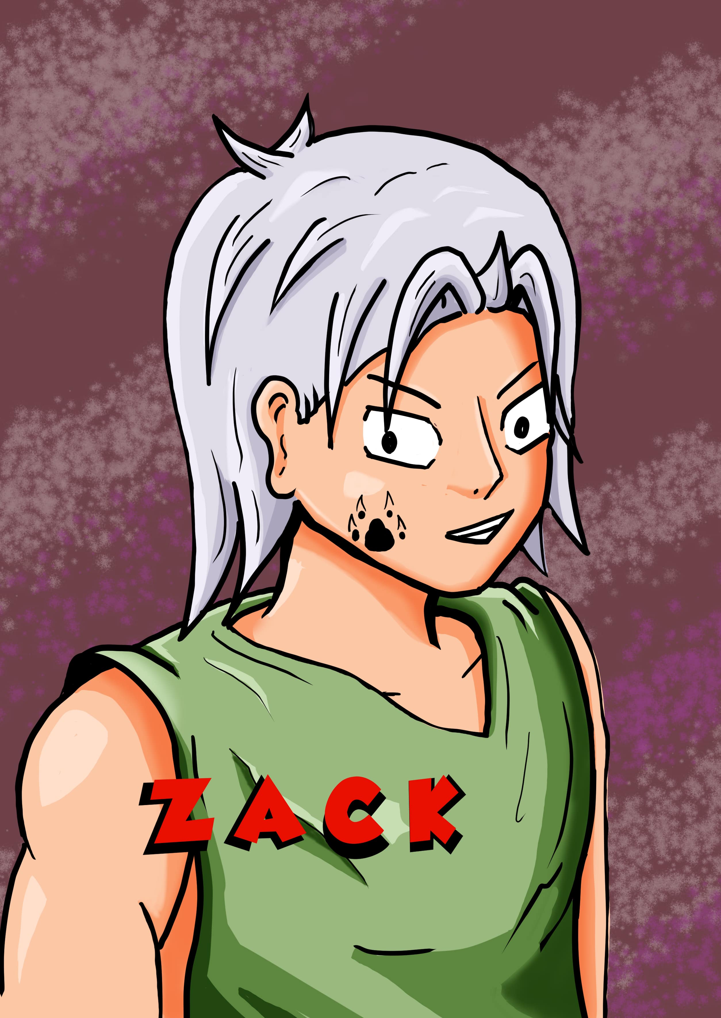  dessin représentant Zack